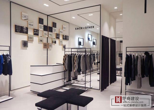 廣州服裝店裝修設(shè)計要有“顏色”，第一眼很重要