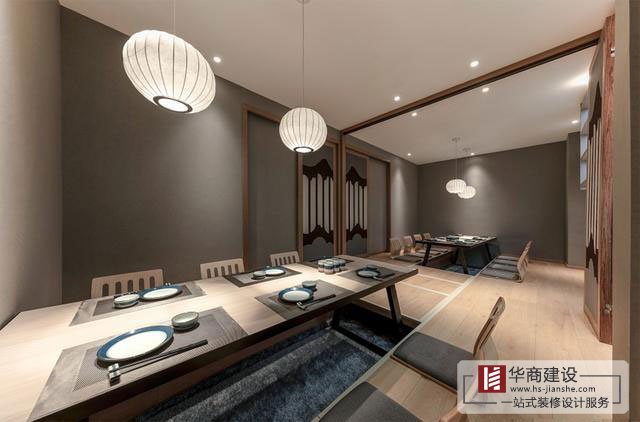 當餐廳裝修遇上了日式風格設(shè)計|廣州華商解析