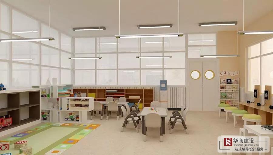 廣州早教中心裝修設(shè)計(jì)，寶貝的啟蒙教育